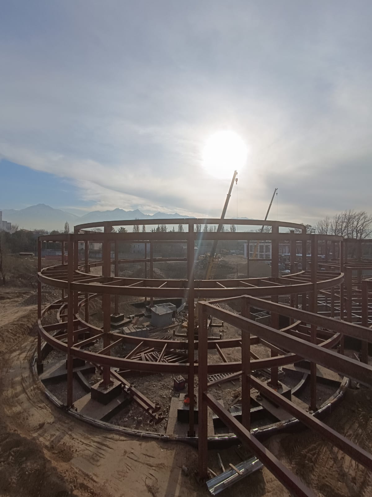 Строительство международной школы Charterhouse Almaty